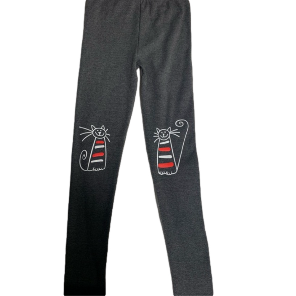 Girls Cat Leggings